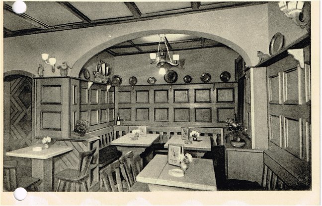 Die Weinstube von Jupp Hahner 1953